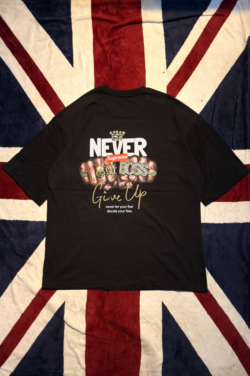 Supreme Boss | Oversized Unisex Printed Tees | Streetwear