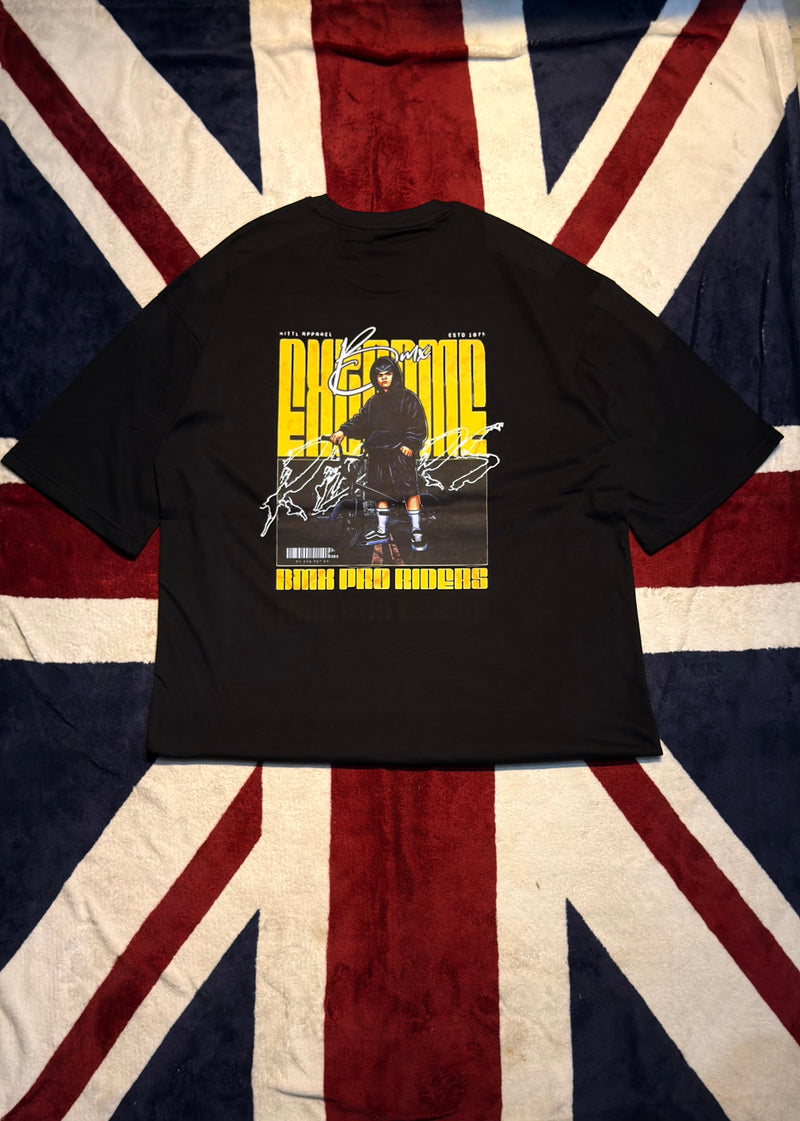 BMX Rider | Oversized Unisex Printed Tees | Streetwear