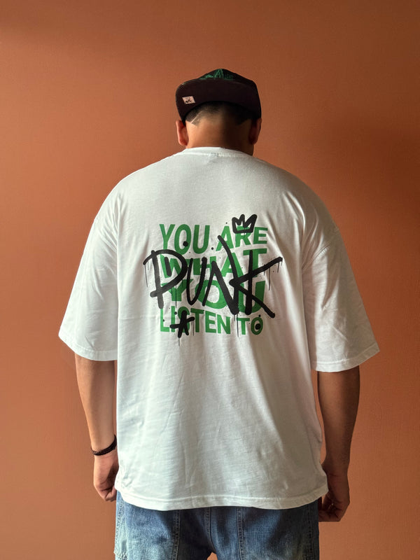 Punk | Oversized Unisex Printed Tees | Streetwear