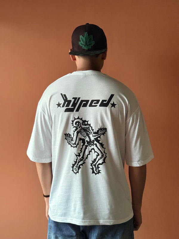 Hyped | Oversized Unisex Printed Tees | Streetwear