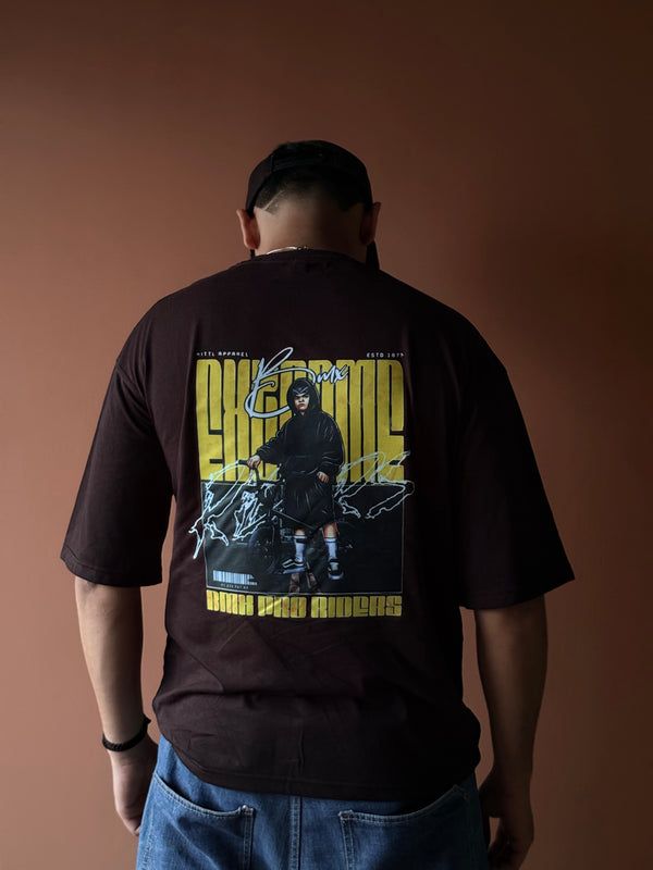 BMX Rider | Oversized Unisex Printed Tees | Streetwear