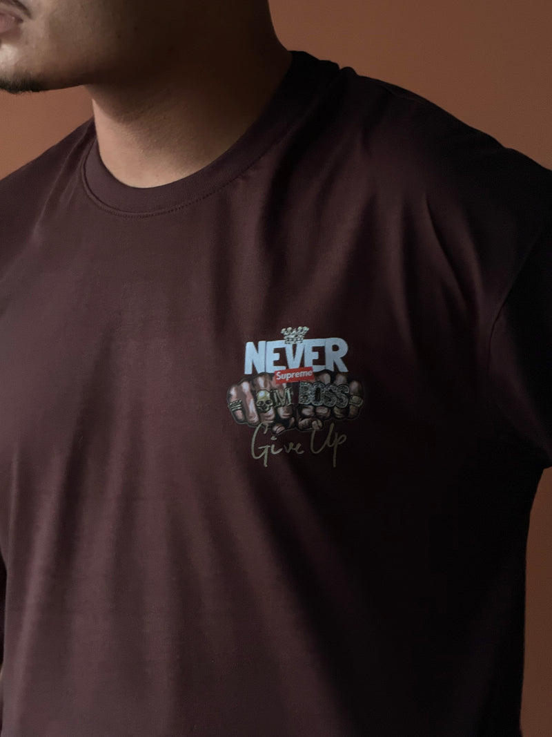 Supreme Boss | Oversized Unisex Printed Tees | Streetwear