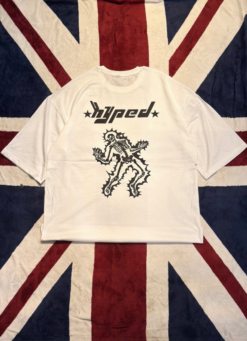 Hyped | Oversized Unisex Printed Tees | Streetwear