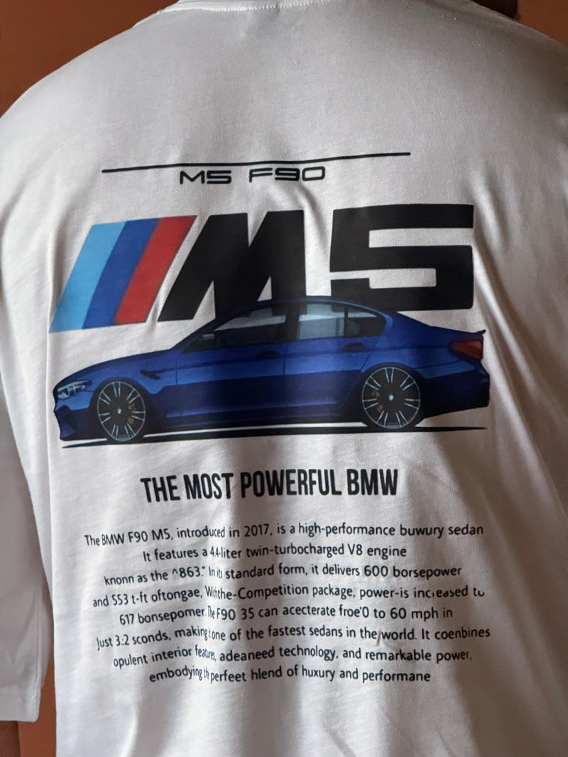 M5 | Oversized Unisex Printed Tees | Streetwear