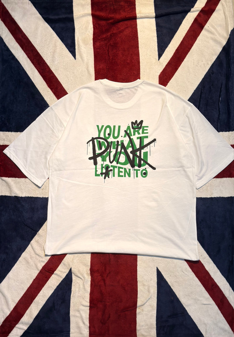 Punk | Oversized Unisex Printed Tees | Streetwear