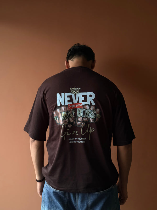 Supreme Boss | Oversized Unisex Printed Tees | Streetwear