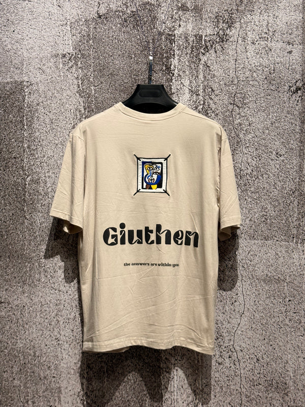 Giuthen| Unisex Down Shoulder Tees | Streetwear