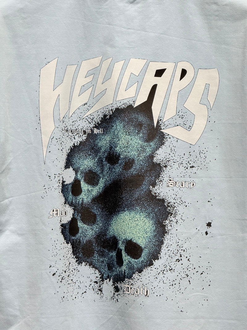 Heycrps | Oversized Unisex Printed Tees | Streetwear